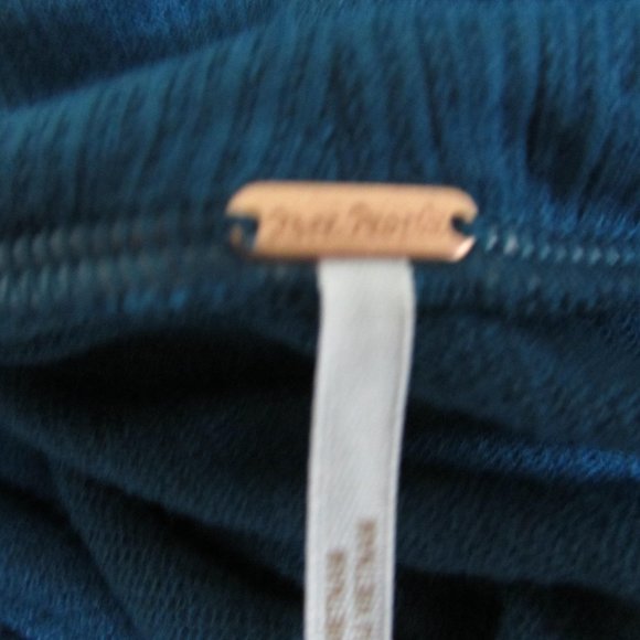 Free People Sundown Green Cowl Dress Women's Size M NWT - Picture 7 of 7